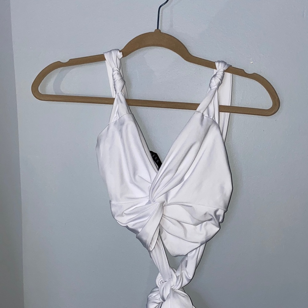 Princess Polly White crop top
